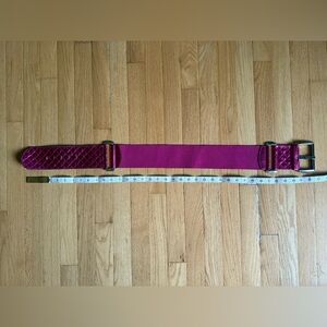 B64-76 / 36” Bold Pink Quilted Belt
